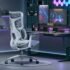 Ergonomisk kontorsstol i premiumklass med fotstöd - Bild 5