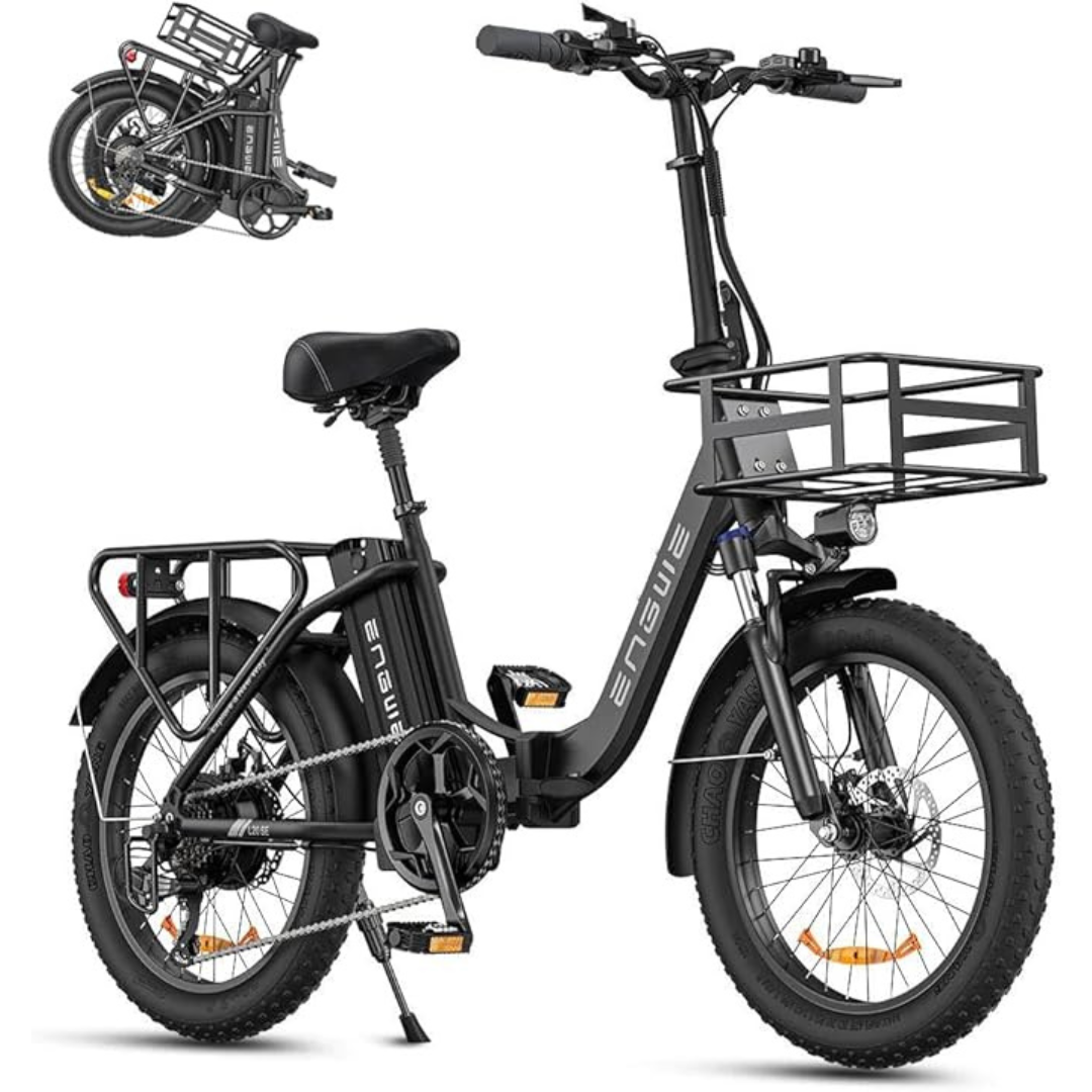 imgi_6_1753115993-22 ENGWE elcykel – hopfällbar elcykel med 20-tums breda däck - Bild 1