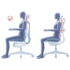 Ergonomisk kontorsstol i premiumklass med fotstöd - Bild 6